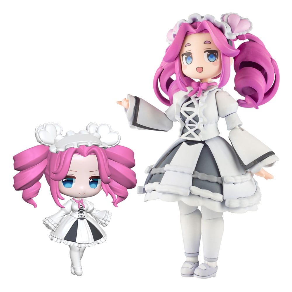 Tohoku Zunko Plastic Model Kit 1/12 Plafia Shikoku Metan Mini Figure Set 12 cm