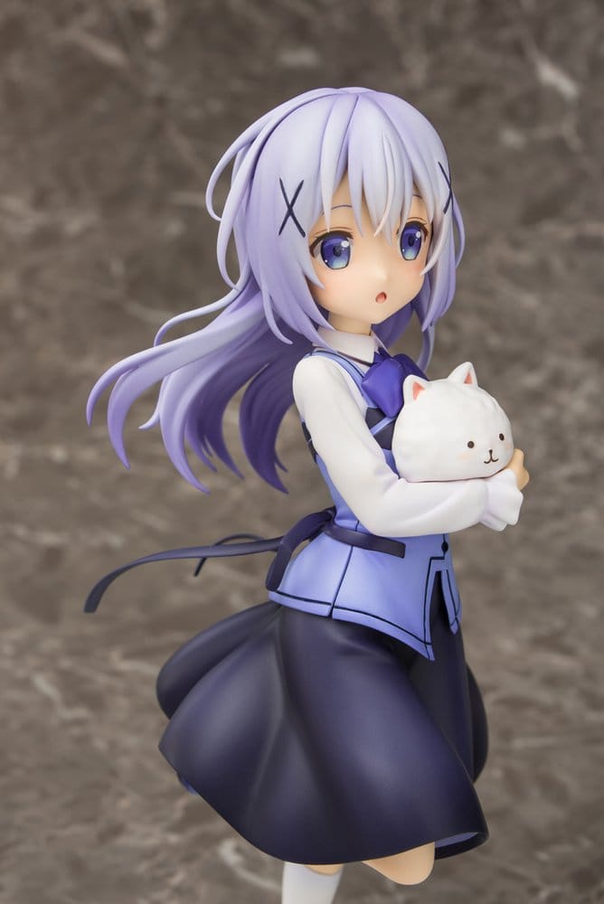 Is the Order a Rabbit?? PVC Figure 1/7 Chino (Cafe Style) 21 cm
