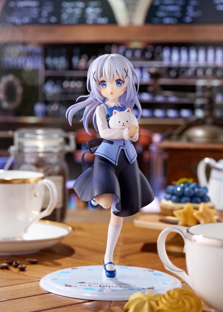 Is the Order a Rabbit?? PVC Figure 1/7 Chino (Cafe Style) 21 cm
