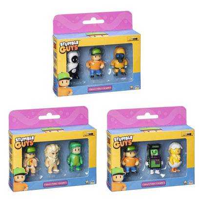 Stumble Guys: Wave 2 3-figure window box collectible figures assortment Mini-figures
