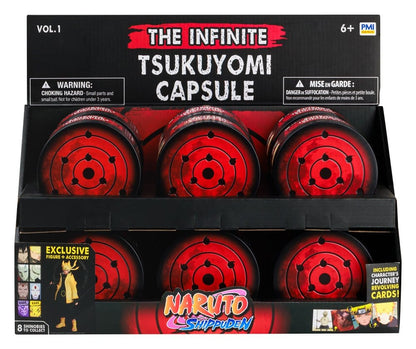 Naruto Shippuden Blind Capsule Figures Infinite Tsukuyomi 7 cm Vol. 1 Display (12)