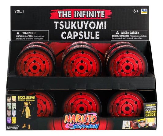 Naruto Shippuden Blind Capsule Figures Infinite Tsukuyomi 7 cm Vol. 1 Display (12)