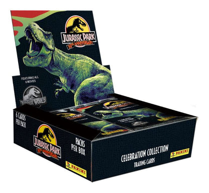 Jurassic Park 30th Anniversary Trading Cards Celebration Collection Flow Packs Display (24) Trading cards