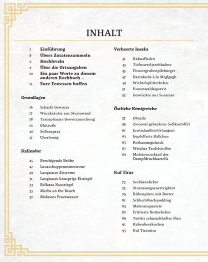 World of Warcraft: New Flavors of Azeroth - The Official Cookbook *German Version*