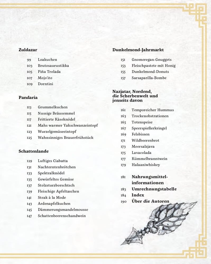 World of Warcraft: New Flavors of Azeroth - The Official Cookbook *German Version*