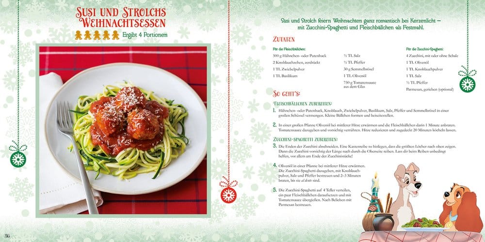 Disney: Christmas Cookbook *German Version*
