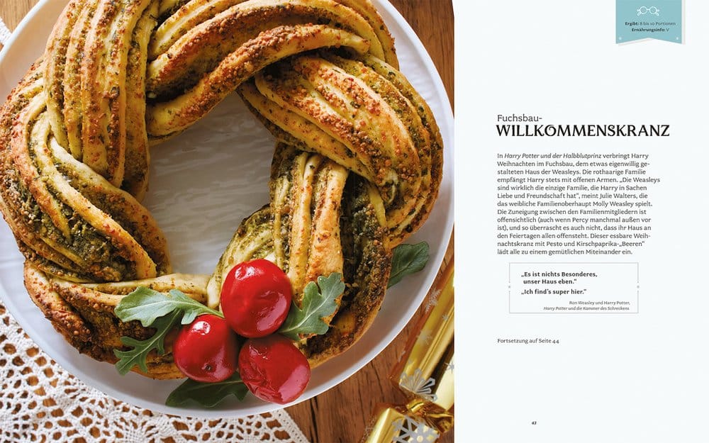 Harry Potter: The Official Christmas Cookbook *German Version*