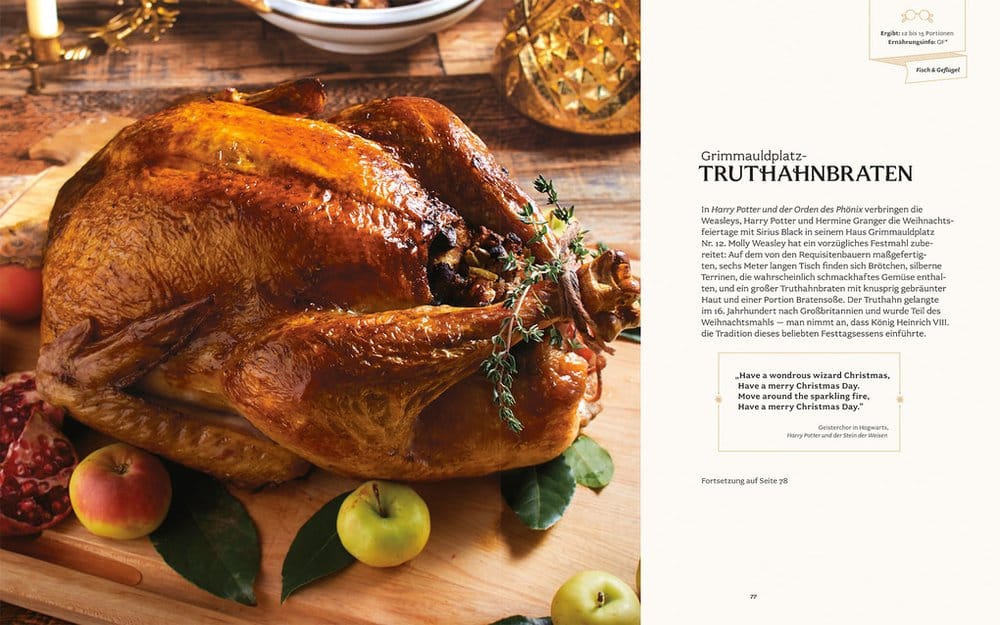 Harry Potter: The Official Christmas Cookbook *German Version*