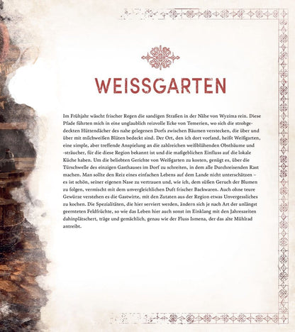 The Witcher: The Official Cookbook - Recipes, Legends and Culinary Tales *German Version*