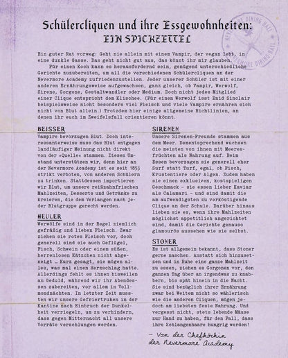 Wednesday: The Official Cookbook - Exceedingly Strange Recipes from Nevermore Academy *German Version*