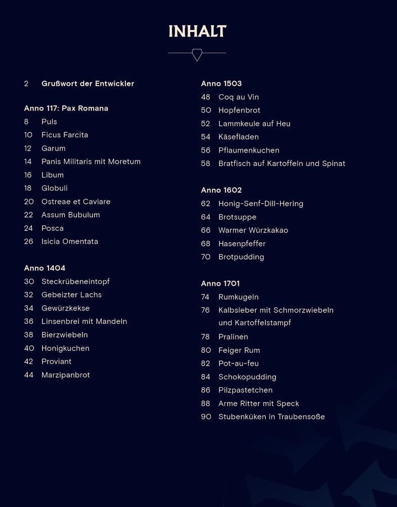 Anno: The Official Cookbook *German Version*
