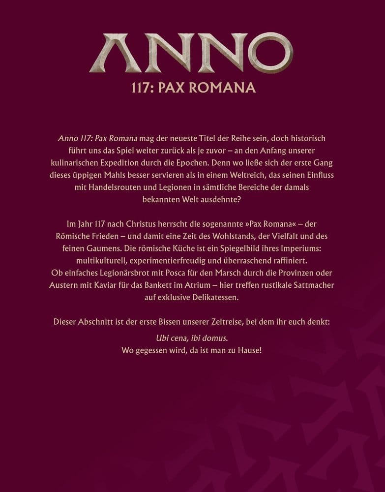 Anno: The Official Cookbook *German Version*