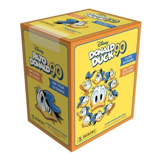 Donald Duck 90 Sticker & Trading Card Collection Display (36) Album & stickers