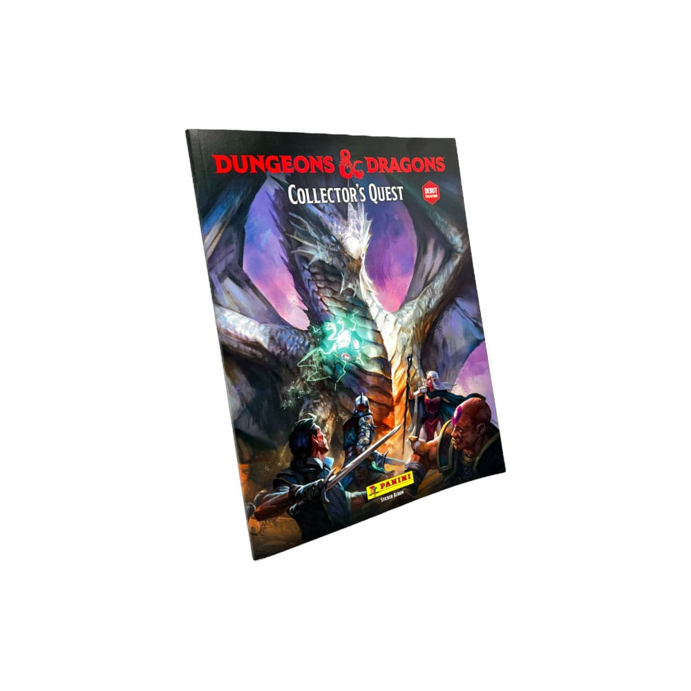Dungeons & Dragons Collector’s Quest Sticker Collection Album *German Version* Album & stickers