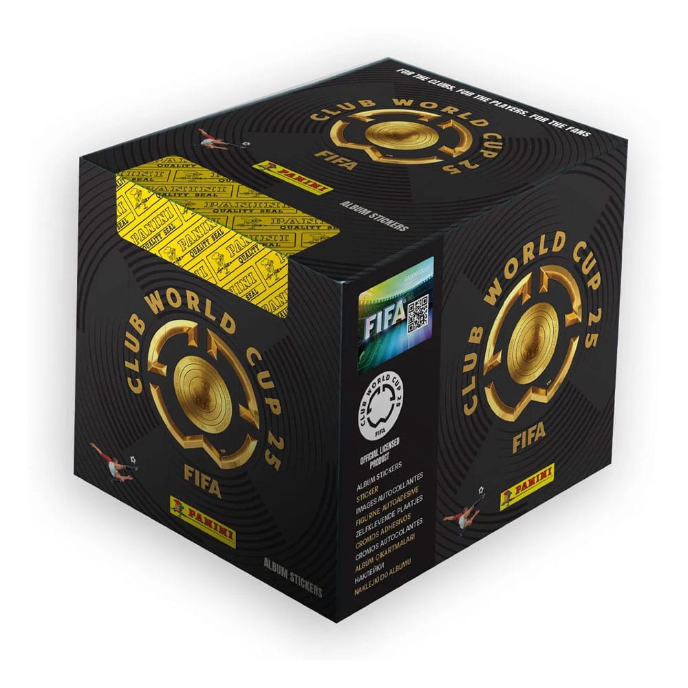 FIFA Club World Cup 2025 Trading Cards Stickers Box (50) Trading cards