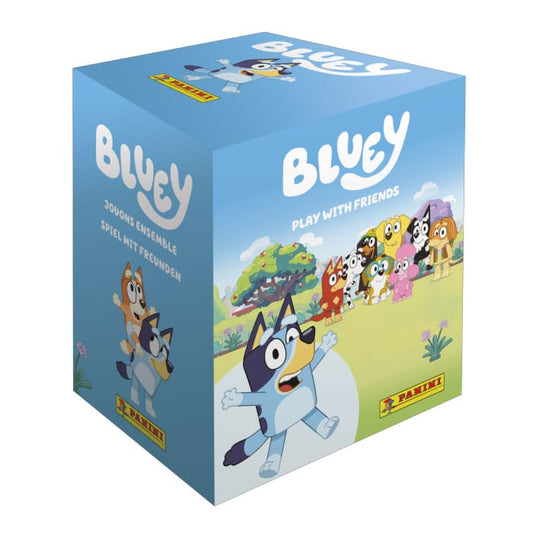Bluey Spaß mit Freunden Stickers Box (36) Trading cards