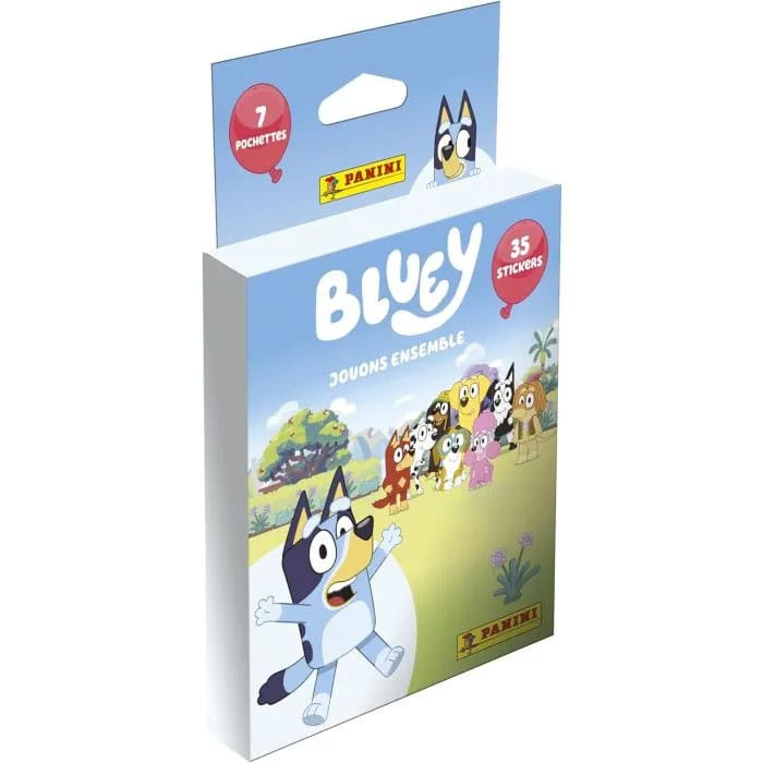 Bluey Spaß mit Freunden Sticker Collection Eco-Blister *German Version* Album & stickers