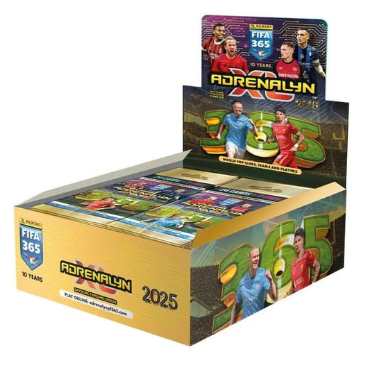 FIFA 365 Adrenalyn XL 2025 Trading Cards Fatpack Box (10) Trading cards