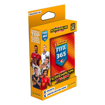 FIFA 365 Adrenalyn XL 2025 Trading Cards Pocket Tin Box (5)