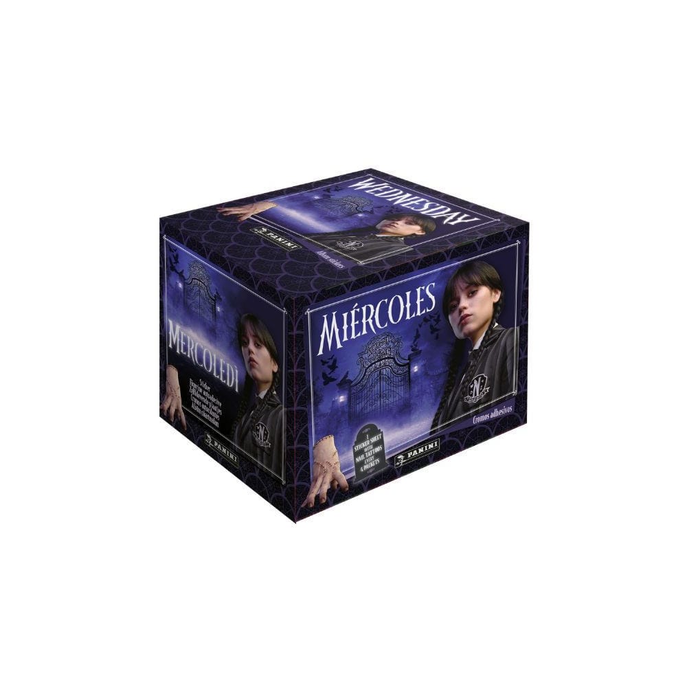 Wednesday 2 Stickers Box (50) Trading cards