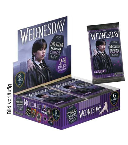 Wednesday Trading Cards Flow Pack Box (24) Trading cards