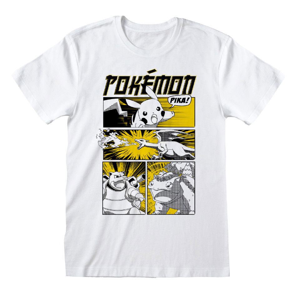 Pokemon T-Shirt Anime Style Cover Size L T-shirts