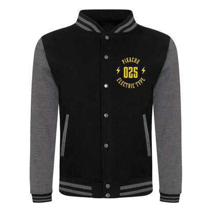 Pokemon Varsity Jacket Collegiate Pikachu Size L