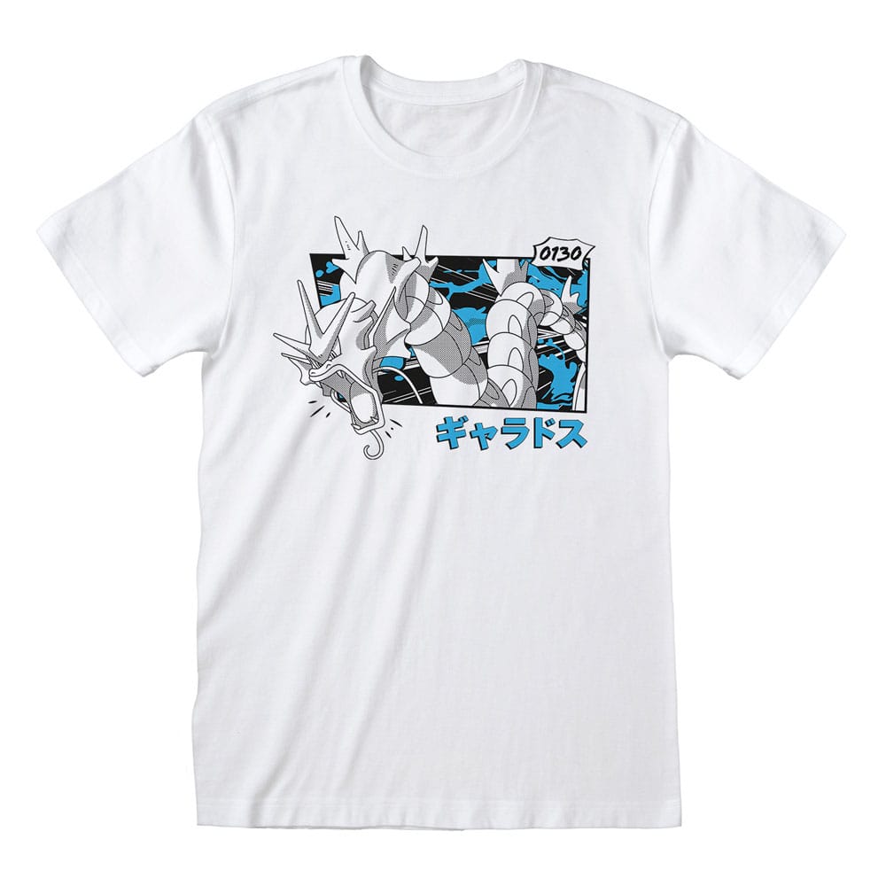 Pokémon T-Shirt Gyarados Katakana Size L