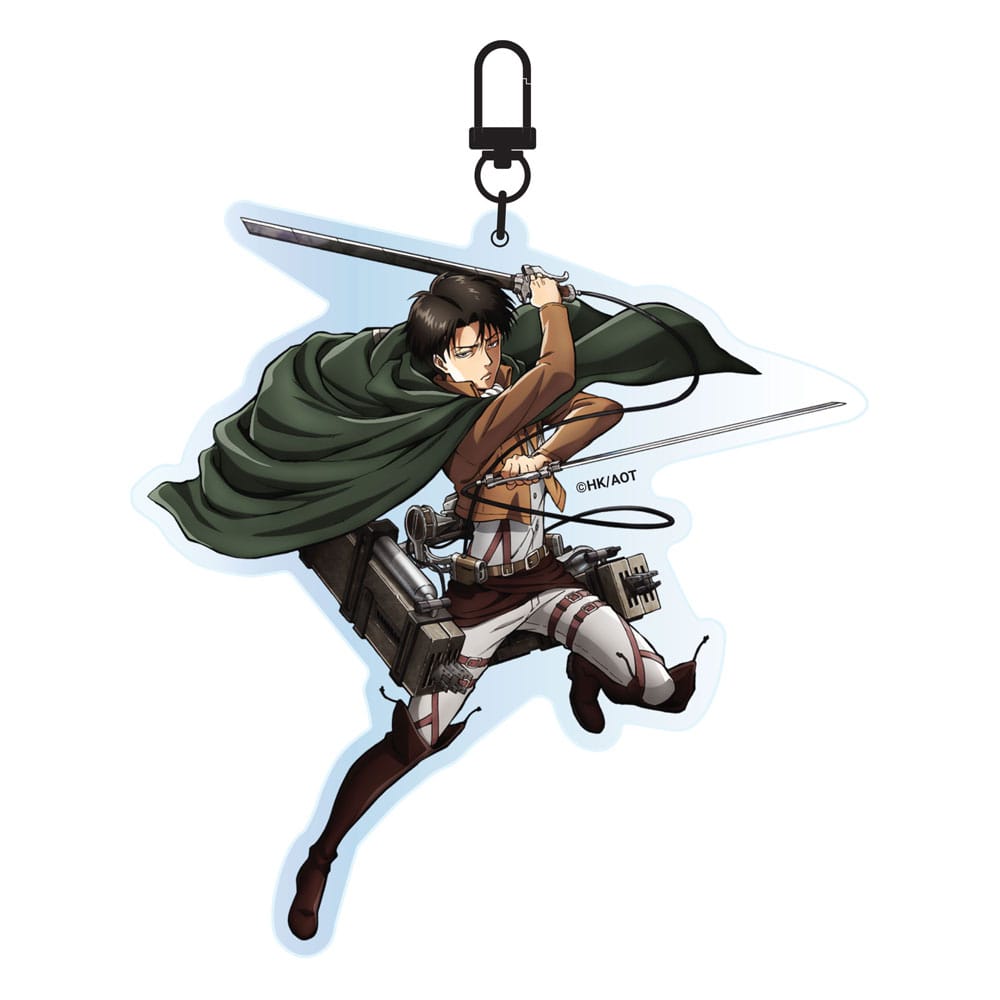 Attack on Titan Acrylic Keychain Levi Keyrings