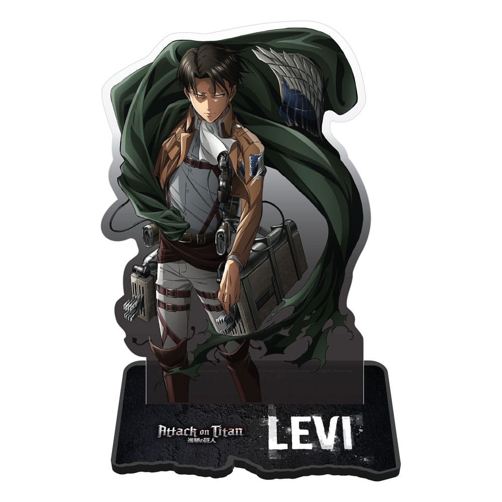 Attack on Titan Acryl Figure Levi Battle-Ready 18 cm Mini-figures