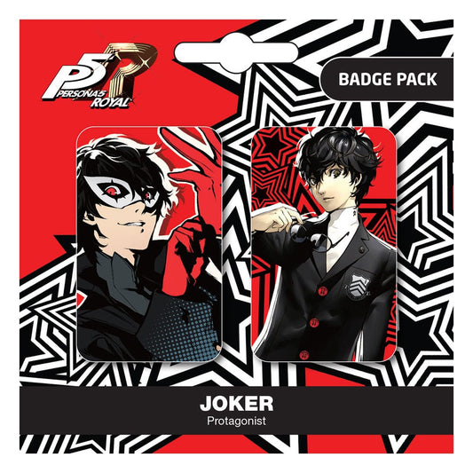 Persona 5 Royal Pin Badges 2-Pack Set A Badges