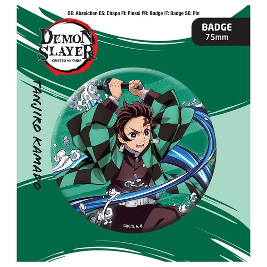 Demon Slayer: Kimetsu no Yaiba Pin Badge Tanjiro Kamado Pins & Brooches