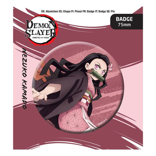 Demon Slayer: Kimetsu no Yaiba Pin Badge Nezuko Kamado Pins & Brooches