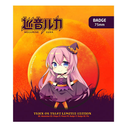 Hatsune Miku Pin Badge Halloween Limited Edition Megurine Luka Pins & Brooches
