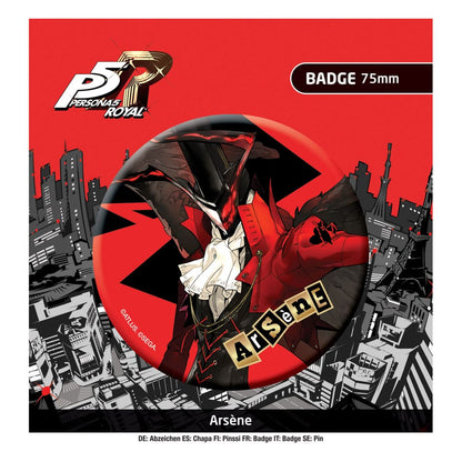 Persona 5 Royal Pin Badge Arséne Pins & Brooches