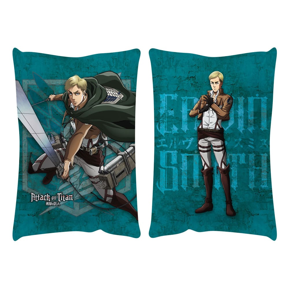 Attack on Titan Pillow Erwin Smith 50 x 35 cm Cushions