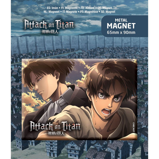 Attack on Titan Fridge Magnet Eren & Levi Magnets