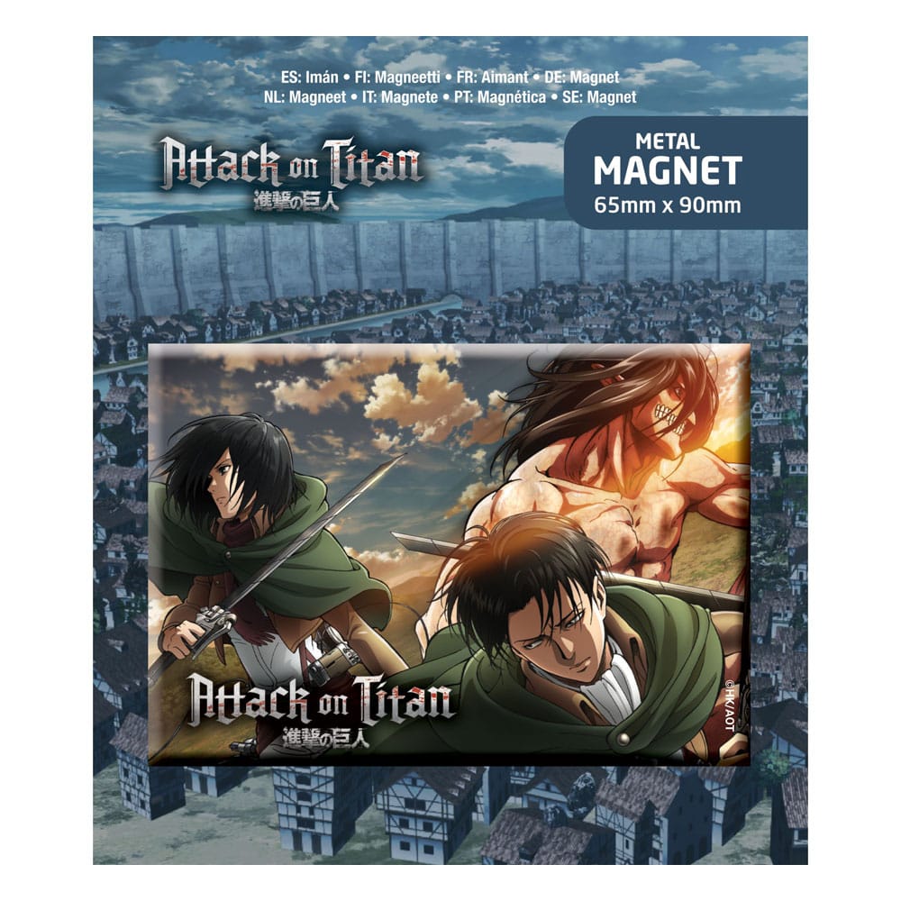 Attack on Titan Fridge Magnet Trio Magnets