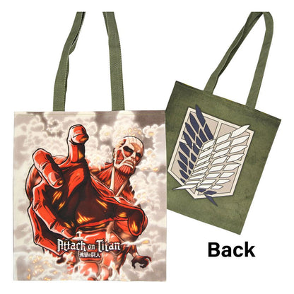 Attack on Titan Tote Bag Colossal Titan Bags