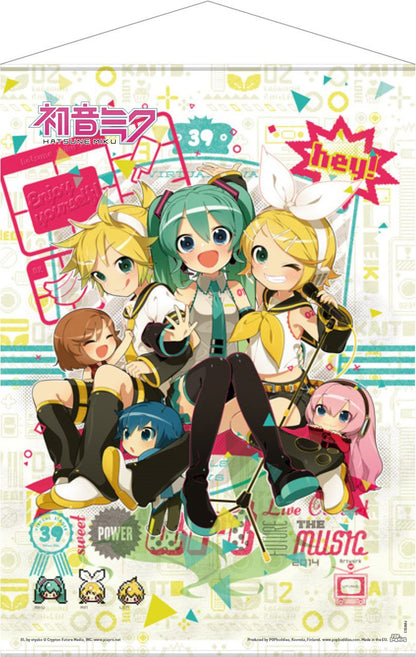 Vocaloid Wallscroll Hey! Piapro Characters 50 x 70 cm Posters & Wallscrolls