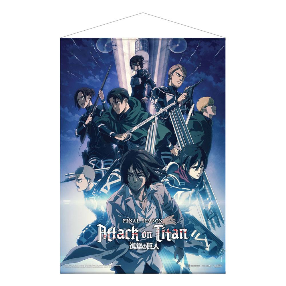 Attack on Titan: The Final Season Wallscroll Part 1 Key Visual 2 50 x 70 cm Posters & Wallscrolls