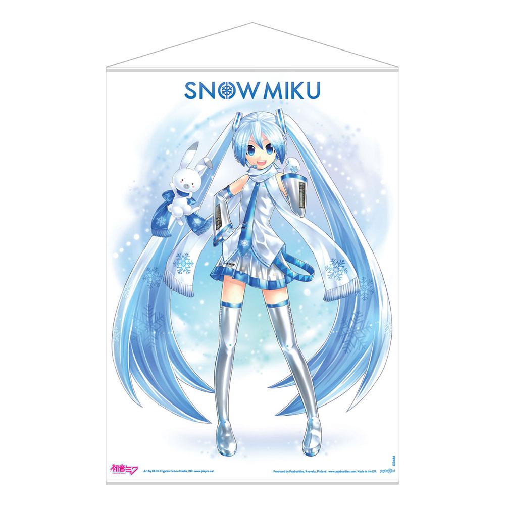 Hatsune Miku Wallscroll Snow Miku 50 x 70 cm