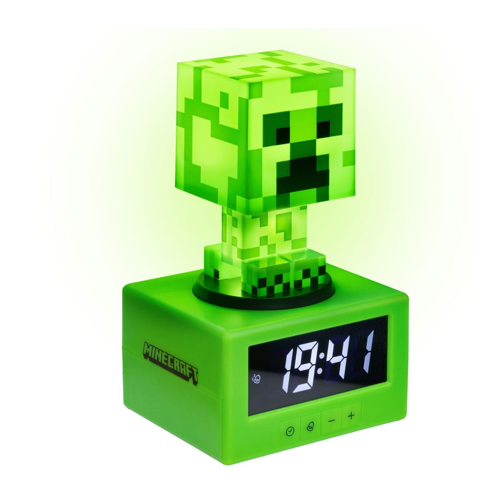 Minecraft: Creeper Icon Alarm Clock Clocks & Watches