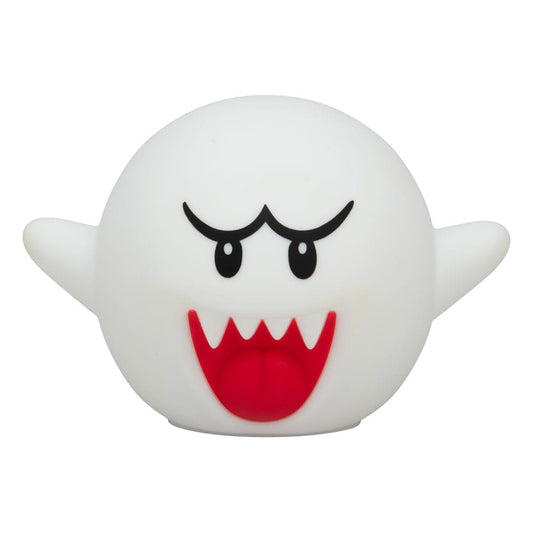 Super Mario Squishy Glo Silicon Light Boo 14 cm