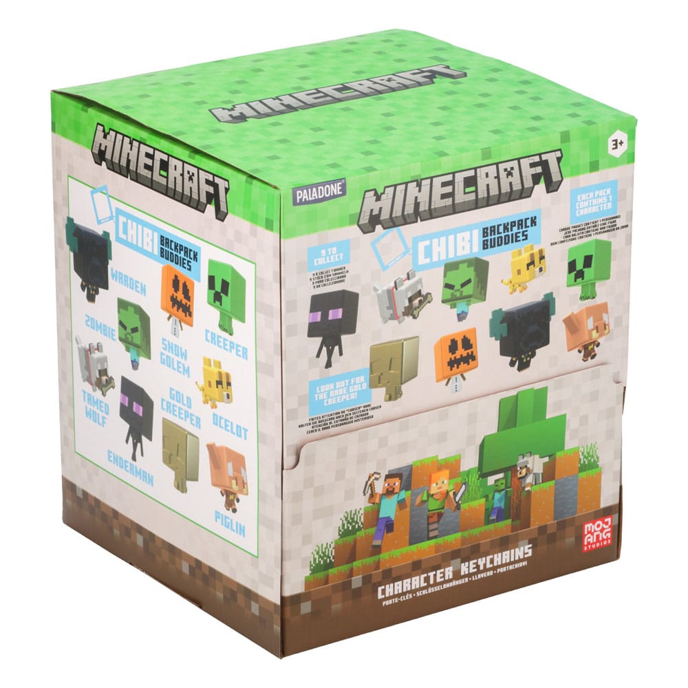 Minecraft Backpack Buddies Mystery Bags Series 3 Display (24)