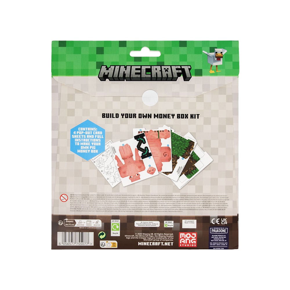 Minecraft Build Your Own Money Bank Treasure Schwein Banks