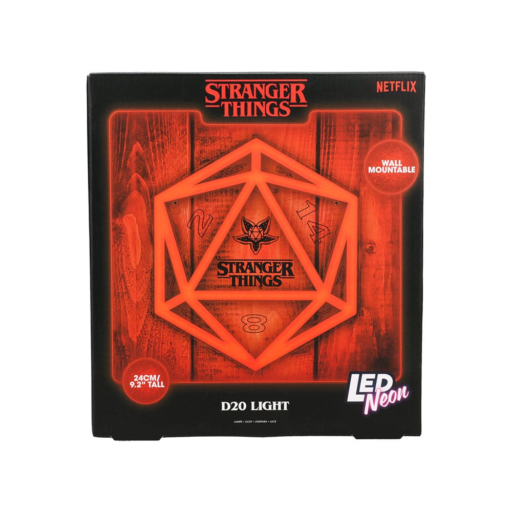 Stranger Things 5 LED Wall Lamp Light Neon