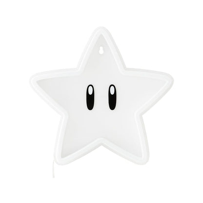Super Mario LED Wall Lamp Light Super Star Neon