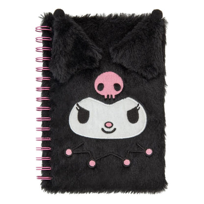 Sanrio Notebook Kuromi Fluffy Stationery