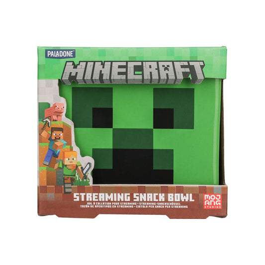 Minecraft Streaming Snack Bowl Creeper